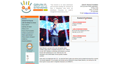 Desktop Screenshot of gavinsfoundation.org